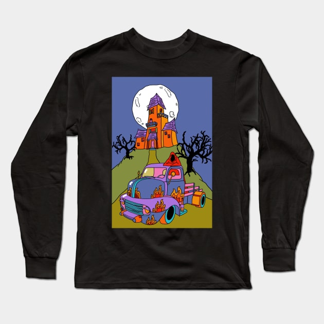 Driveway Long Sleeve T-Shirt by motelgemini